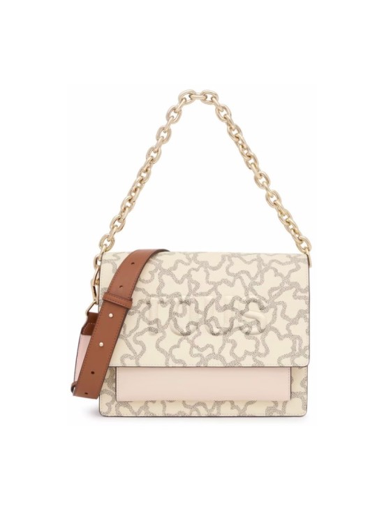 Bandolera Tous Mediana Audree Beige Kaos Icon | Joyería Parejo