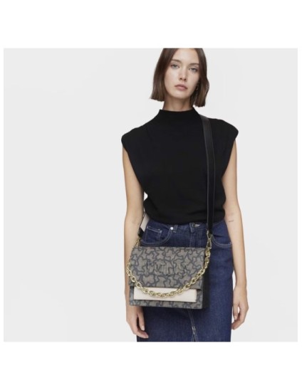 Bandolera Tous Mediana Audree Negra Kaos Icon | Joyería Parejo