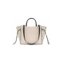 Bolso Tous City Mediano Beige y Negro Kaos Icon 2002186651