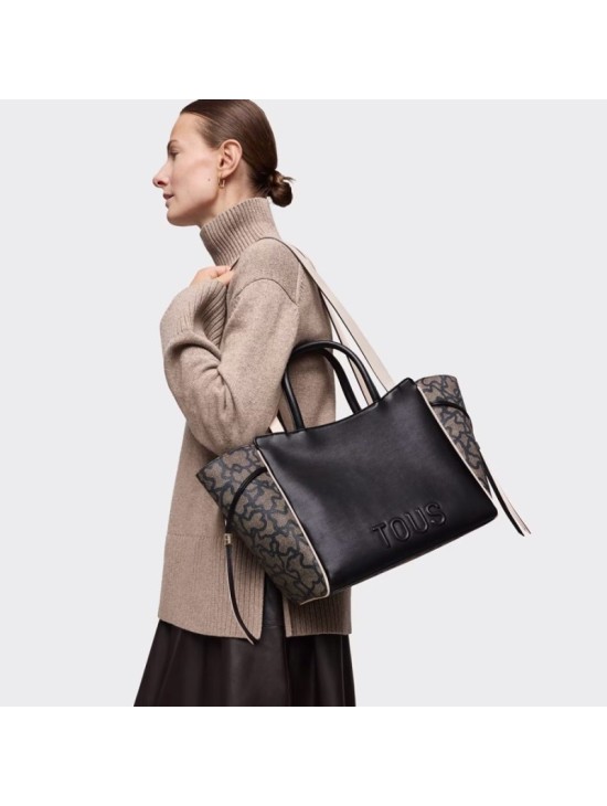 Bolso Tous City Mediano Negro Kaos Icon | Joyería Parejo