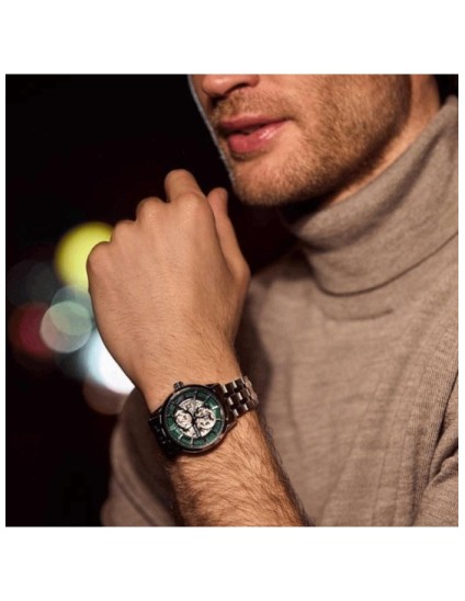Reloj Bulova Sutton Skeleton 96A329 Hombre | Joyería Parejo