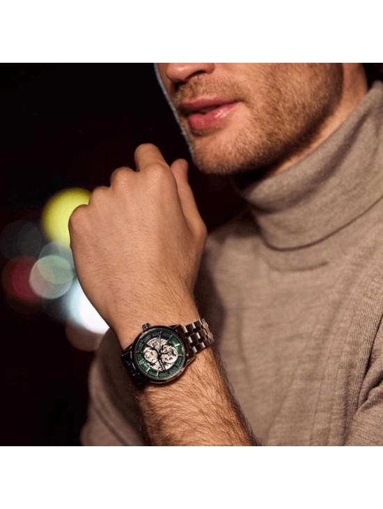 Reloj Bulova Sutton Skeleton 96A329 Hombre | Joyería Parejo