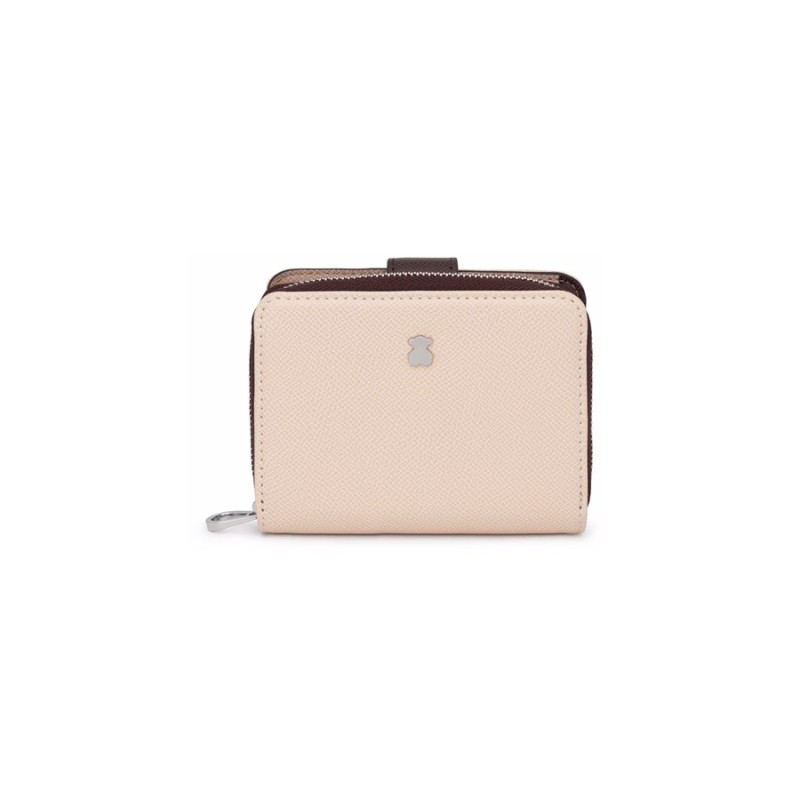 Cartera Tous New Dubai Beige y Marrón | Joyería Parejo
