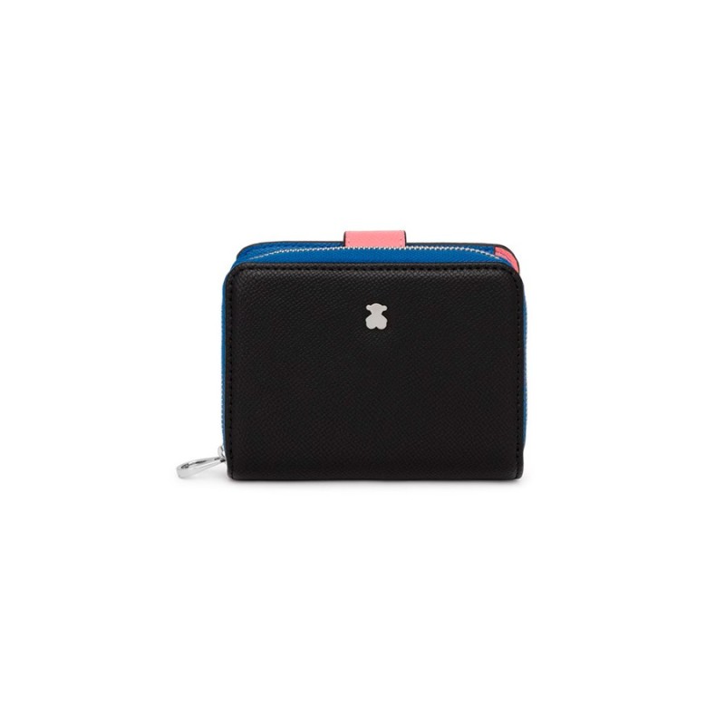 Cartera Tous New Dubai Negro y Azul | Joyería Parejo