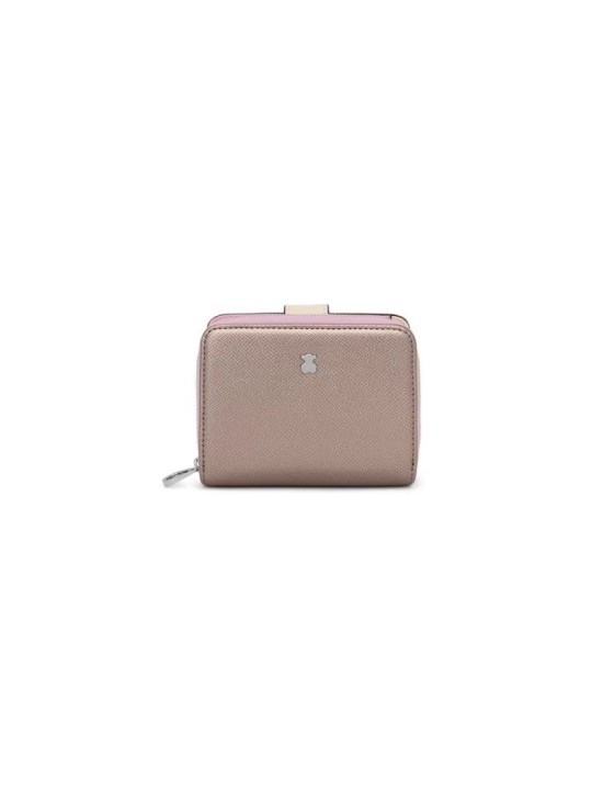 Billetera Tous Pequeña Plateada New Dubai Saffian | Joyería Parejo