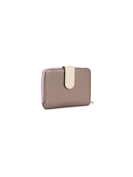 Billetera Tous Pequeña Plateada New Dubai Saffian | Joyería Parejo