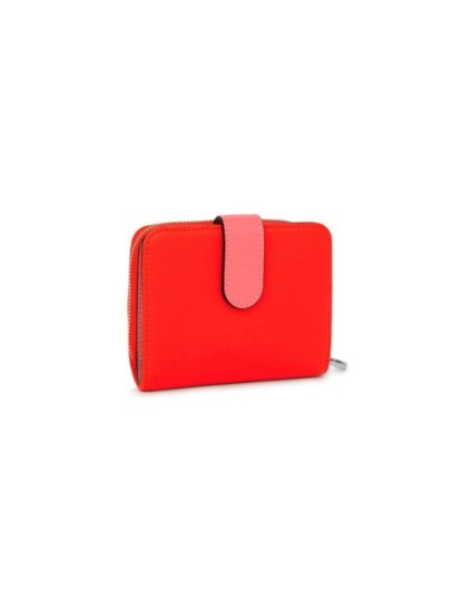 Billetera Tous Pequeña Roja New Dubai Saffiano | Joyería Parejo