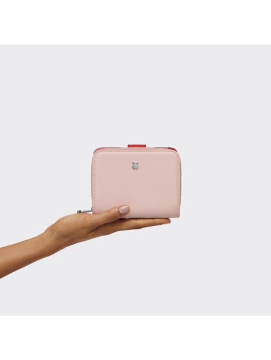 Cartera Tous New Dubai Rosa y Beige | Joyería Parejo