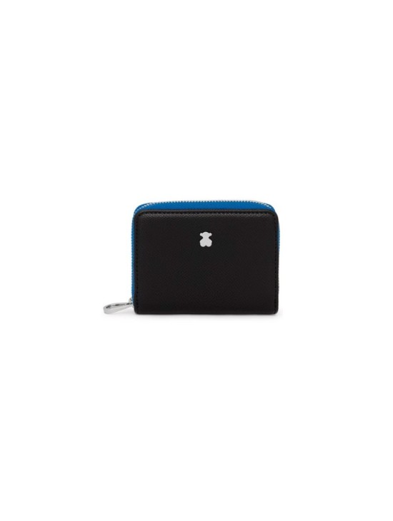 Monedero Tous Mediano New Dubai Negro y Azul | Joyería Parejo