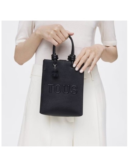 Mini Bolso Tous Pop Negro La Rue | Joyería Parejo