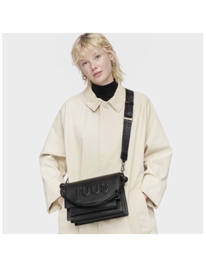 Bandolera Tous Mediana Audree Negro La Rue | Joyería Parejo