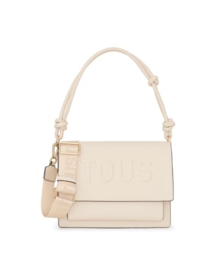 Bandolera Tous Mediana Audree Beige La Rue | Joyería Parejo