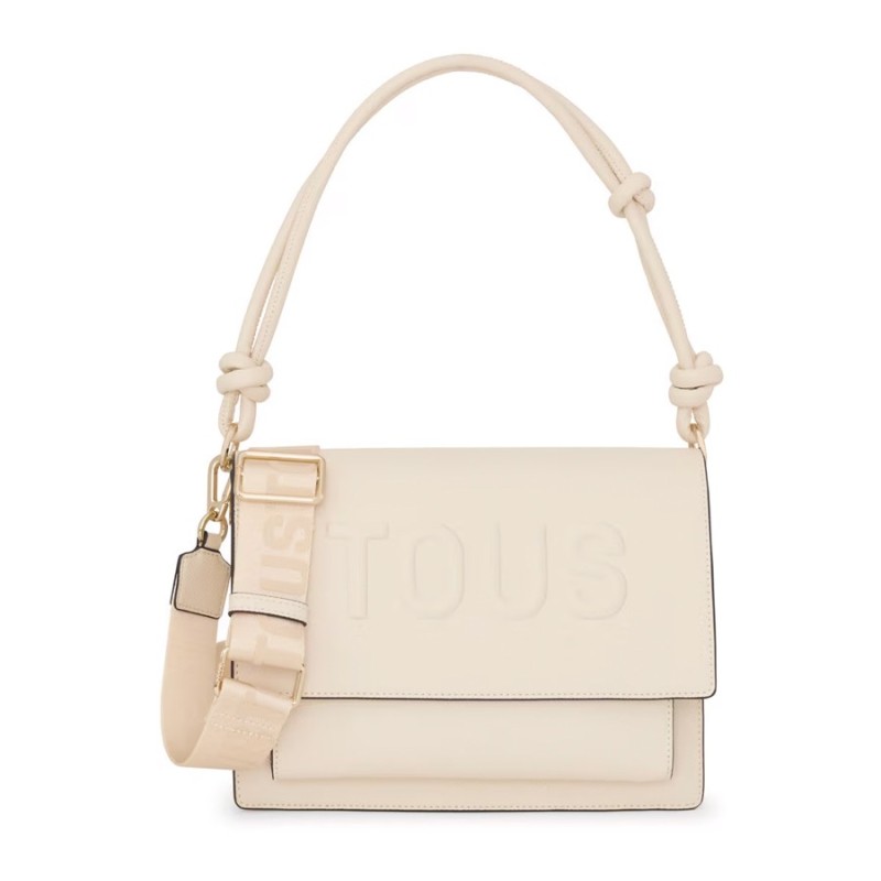 Bandolera Tous Mediana Audree Beige La Rue | Joyería Parejo