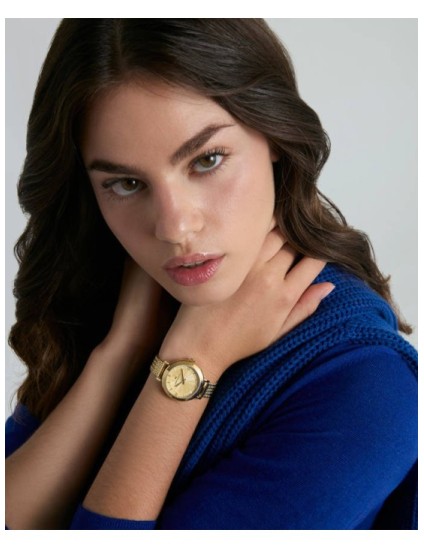 Reloj Mark Maddox MM1034-27 Mujer Dorado | Joyería Parejo