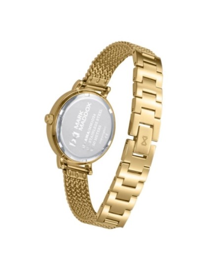 Reloj Mark Maddox MM1034-27 Mujer Dorado | Joyería Parejo