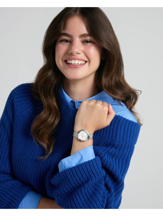 Reloj Mark Maddox MM1034-07 Mujer Plateado | Joyería Parejo