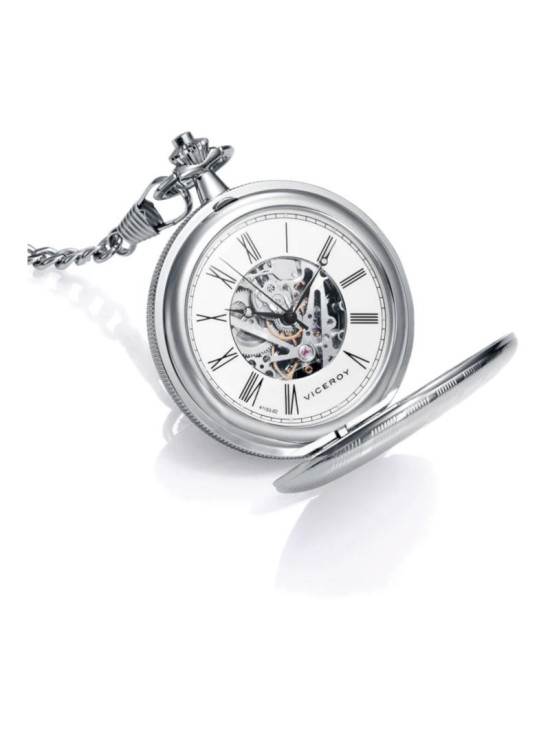Reloj Viceroy de Bolsillo 41153-02 Hombre Plateado | Joyería Parejo