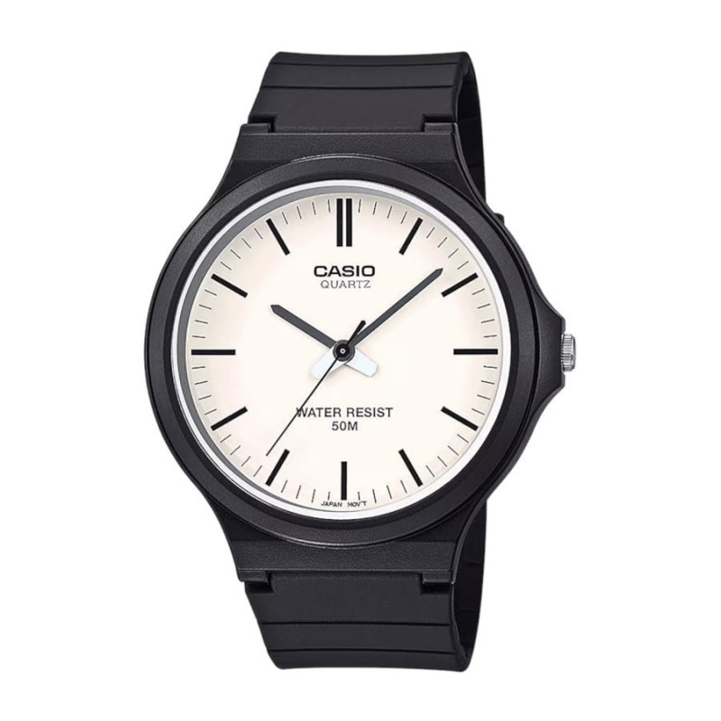 Reloj Casio MW-240-7EV Hombre Correa Negra | Joyería Parejo