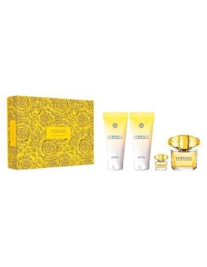 Versace Yellow Diamond EDT 90 ml Set Mujer | Joyería Parejo