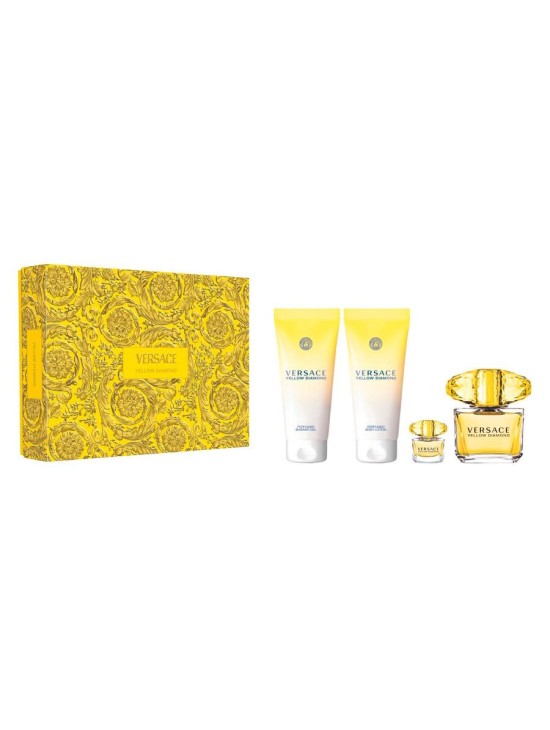 Versace Yellow Diamond EDT 90 ml Set Mujer | Joyería Parejo