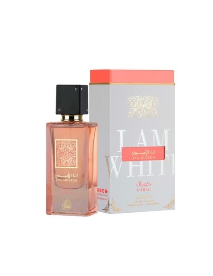 Lattafa Ana Abiyedh Coral EDP 60 ml Unisex | Joyería Parejo