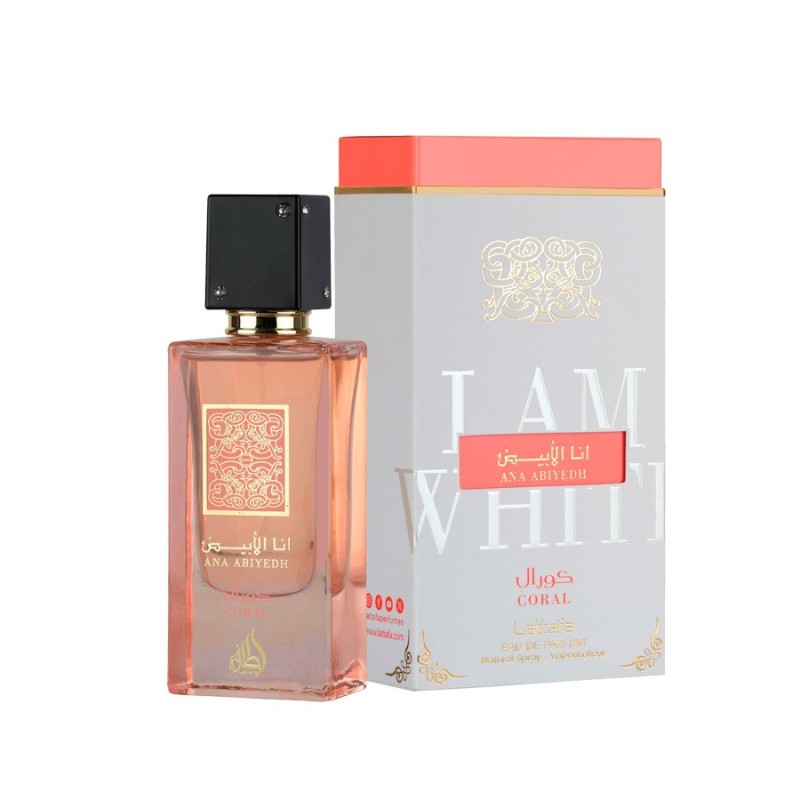Lattafa Ana Abiyedh Coral EDP 60 ml Unisex | Joyería Parejo