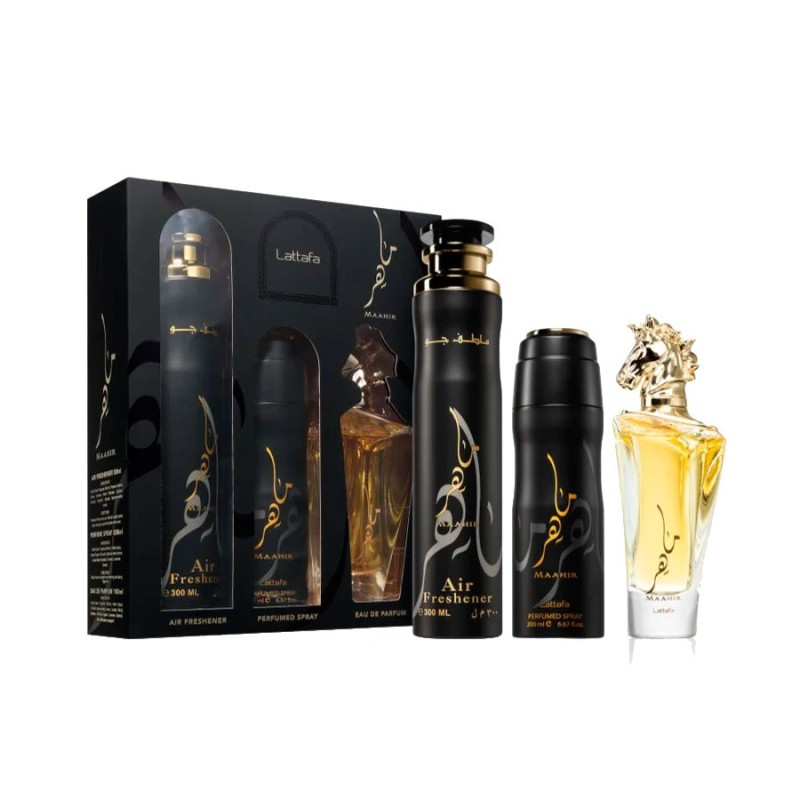 Lattafa Maahir Eau de Parfum 100 ml Set Unisex | Joyería Parejo