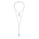 Collar Viceroy Fashion Mujer 14344C01000 Acero Plata con Piedras Naturales