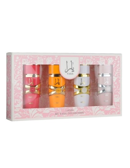 Lattafa Miniaturas Yara Collection 4 x 25 ml Mujer | Joyería Parejo