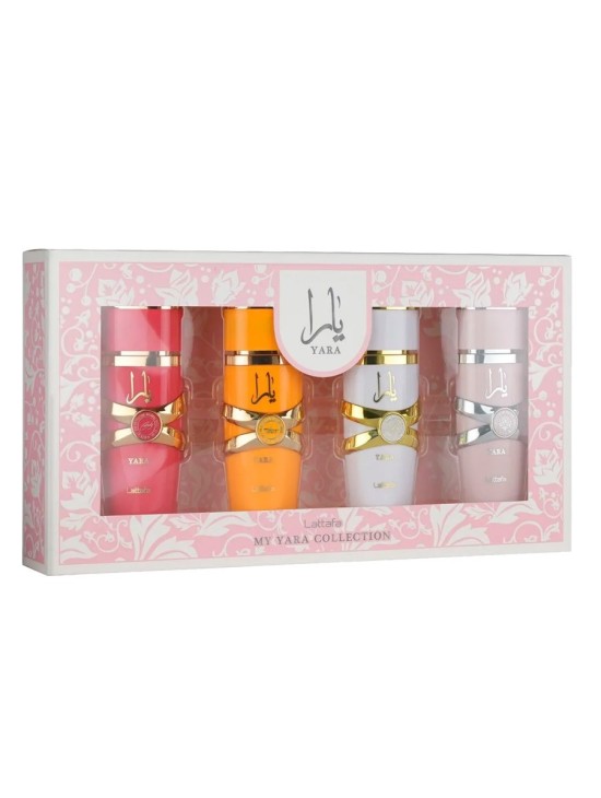Lattafa Miniaturas Yara Collection 4 x 25 ml Mujer | Joyería Parejo