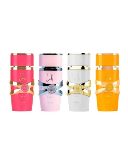 Lattafa Miniaturas Yara Collection 4 x 25 ml Mujer | Joyería Parejo