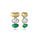 Pendientes Viceroy Fashion Mujer 14348E01019 IP Dorado con Piedra Natural - Madreperla