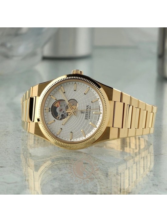 Reloj Festina Hombre F20062/1 Automático Swiss | Joyería Parejo