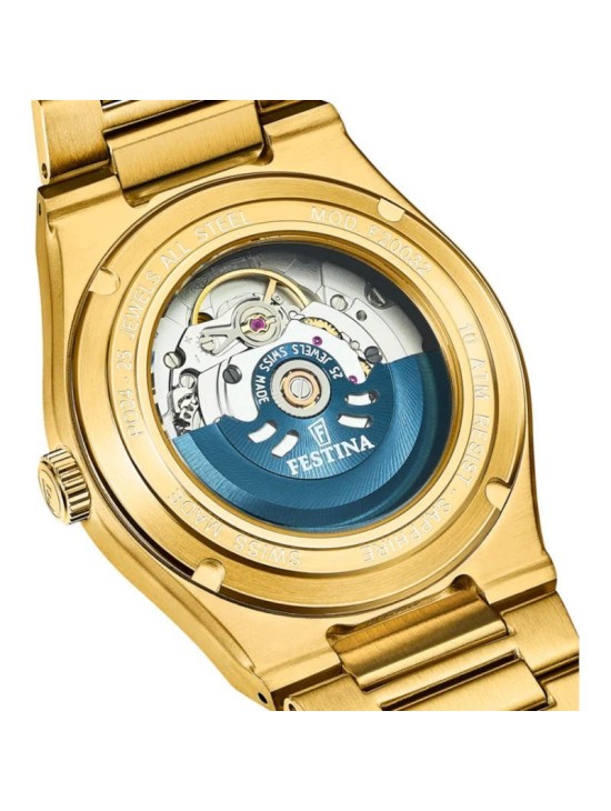 Reloj Festina Hombre F20062/1 Automático Swiss | Joyería Parejo