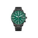 Reloj Citizen Hombre CA0885-54X Eco-Drive Verde Acero Negro
