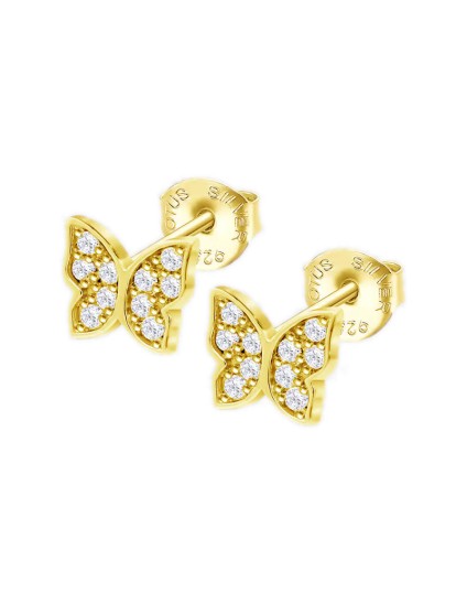 Pendientes Lotus Silver LP3051-4/2 Mariposa | Joyería Parejo