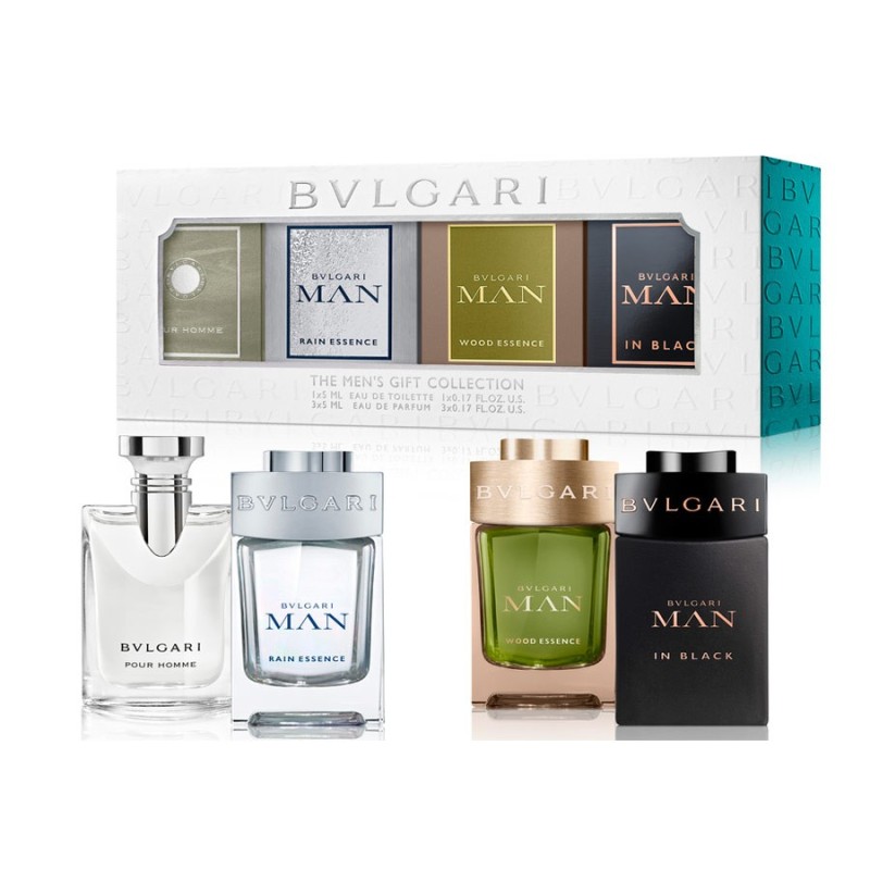 Miniaturas Bulgari 4 x 5 ml Hombre | Joyería Parejo
