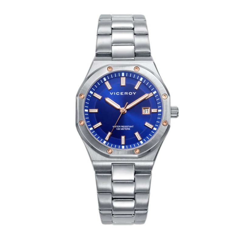 Viceroy Women's Watch 401316-37 Blue Dial | Joyería Parejo