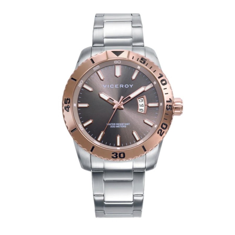 Reloj Viceroy 401453-17 Hombre Acero IP Rosa | Joyería Parejo