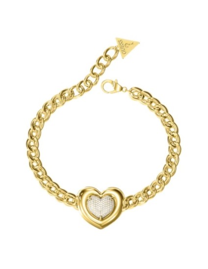 Pulsera Guess Mujer JUBB05456JWYGS Dorada | Joyería Parejo