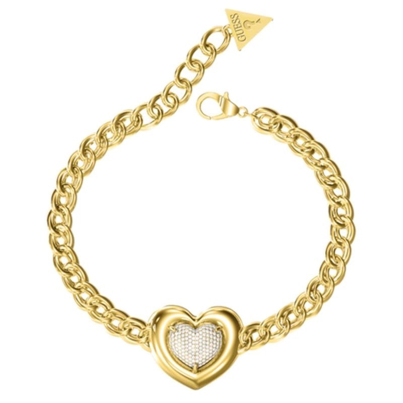 Pulsera Guess Mujer JUBB05456JWYGS Dorada | Joyería Parejo