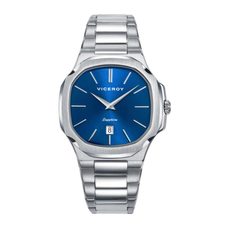 Reloj Viceroy Hombre 45111-37 Acero Esfera Azul | Joyería Parejo