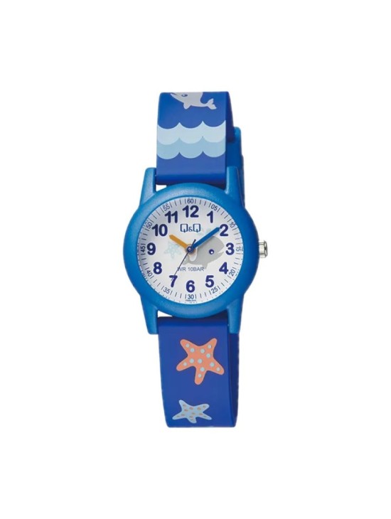 Reloj Q&Q Niño VR99J009Y - Azul Diseño Marino | Joyería Parejo