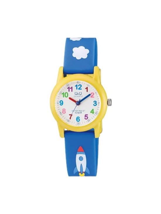 Reloj Q&Q Niño VR99J003Y - Azul Diseño Cohete | Joyería Parejo
