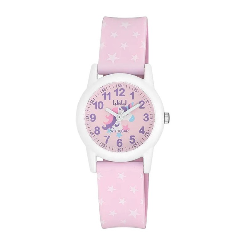 Reloj Q&Q Niña VR99J013Y - Rosa Diseño Unicornio | Joyería Parejo
