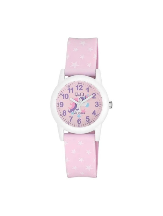 Reloj Q&Q Niña VR99J013Y - Rosa Diseño Unicornio | Joyería Parejo