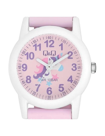 Reloj Q&Q Niña VR99J013Y - Rosa Diseño Unicornio | Joyería Parejo
