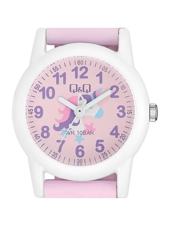 Reloj Q&Q Niña VR99J013Y - Rosa Diseño Unicornio | Joyería Parejo