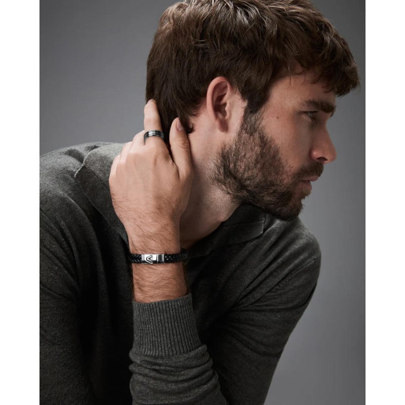 Viceroy Fashion Bracciale Rigido 14033P: Acciaio Inossidabile Dorato Con Cristalli Colorati, Diametro 6 Cm - 4