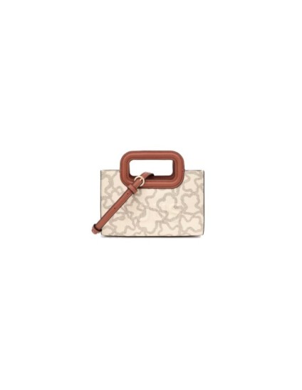 Mini Bandolera Tous Kaos Icon Beige 2001936803 | Joyería Parejo